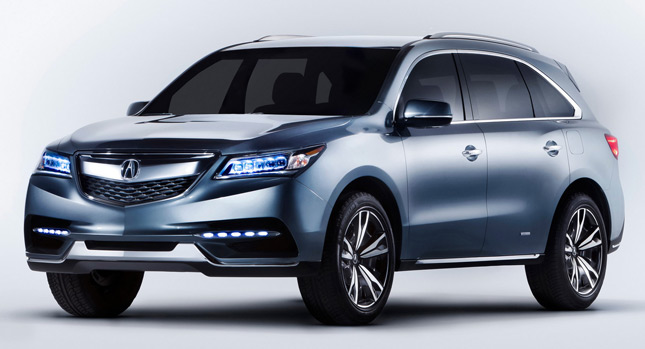  New 2014 Acura MDX Prototype is One Step Before Production