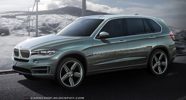  Future Cars: Rendered Evolution of the 2014 BMW X5 SUV