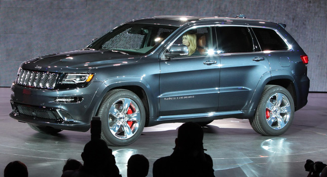 Jeep's 2014 Grand Cherokee SRT Gains Refreshed Styling, New 8-Speed Auto [Live Pictures]