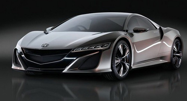  First Photos of the Updated Acura NSX Concept II?