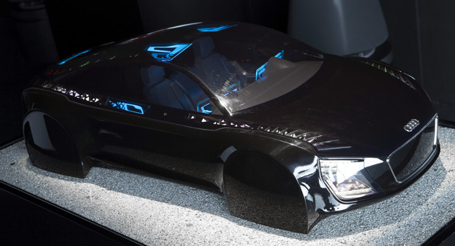  Audi Dips Into its Tech Bag and Shows All Sorts of Goods at 2013 CES, Including OLED Lights