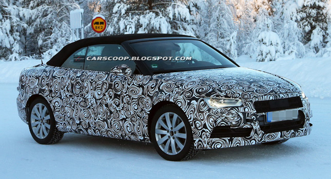  Spy Shots: Meet the All-new Audi S3 Convertible with a Sleeker Booty, Four Seats and 296HP
