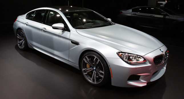  NAIAS 2013: BMW's New M6 Gran Coupe to Take on the Audi RS7