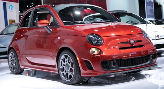  Fiat 500 Abarth Tenebra and 500 Cativa Concepts on Display in Detroit [Live Photos]
