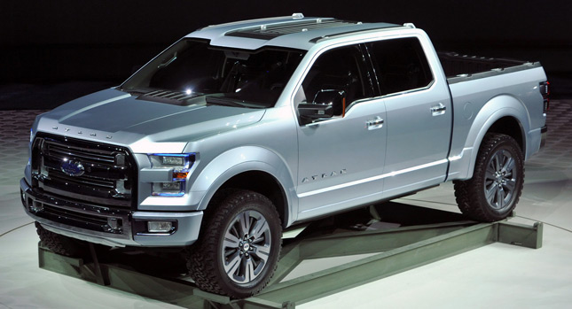  Ford’s New Atlas Concept Envisions the Next Generation of the F-150 [Photos & Video]