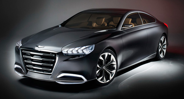  Hyundai to Dazzle Detroit Auto Show-Goers with New HCD-14 Genesis Concept