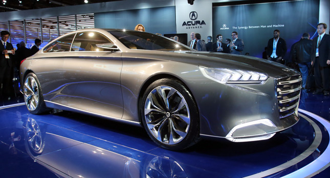  Hyundai’s HCD-14 Concept Hints at the Design of the 2014 Genesis Sedan