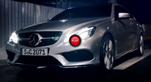  Mercedes-Benz Showcases 2014 E-Class Active Safety Systems on Film