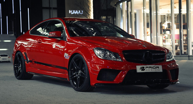  Prior Design Gives Your Mercedes-Benz C-Class Coupe the AMG Black Edition Look