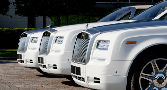  Rolls Royce Reports Best Sales Year Ever in the Company's 108-Year History in 2012