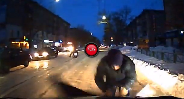  Another Russian Pedestrian Stands His Ground, But is the Driver at Fault?