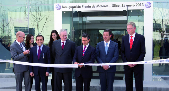  VW Group Opens its 100th Plant Worldwide in Mexico, will Build New TSI Engines