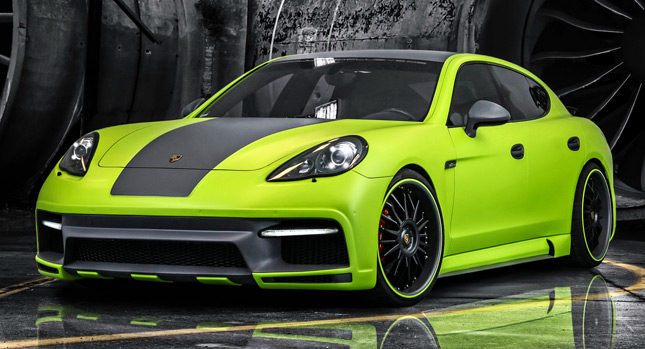  So, You Want a Lime Green Porsche Panamera with a Performance Upgrade…