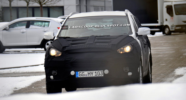 Spy Shots: Hyundai's ix35 Ready for its First Facelift, Tucson to Follow