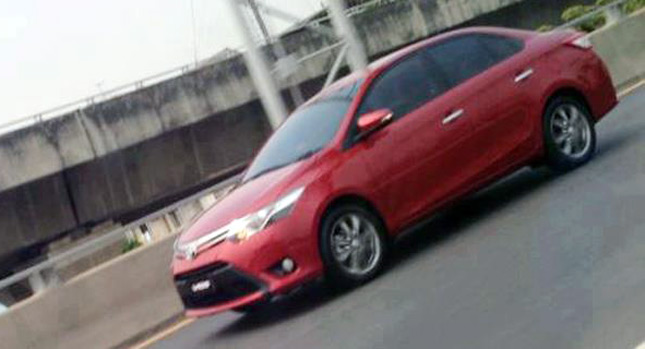  New 2014 Toyota Corolla Sedan Spotted on the Road in Asia [Update: Or is the Vios?]