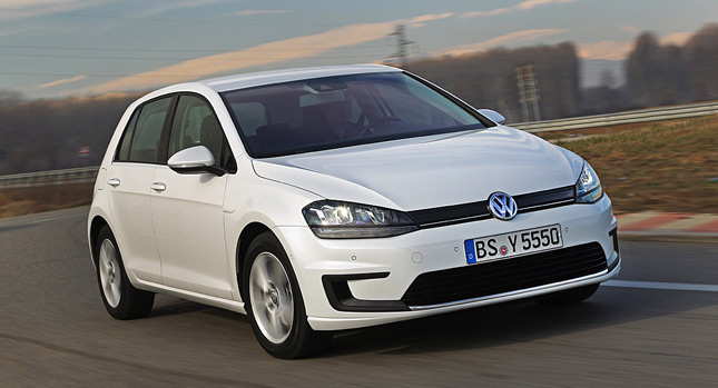  Early Reveal for New All-Electric Volkswagen Golf-e Mk7