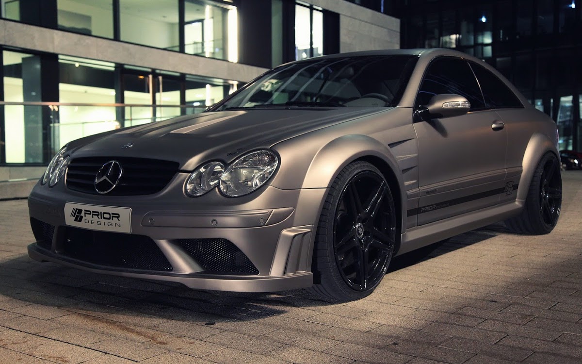 Prior Design Kit will Turn Your Mercedes CLK W209 Into a Black