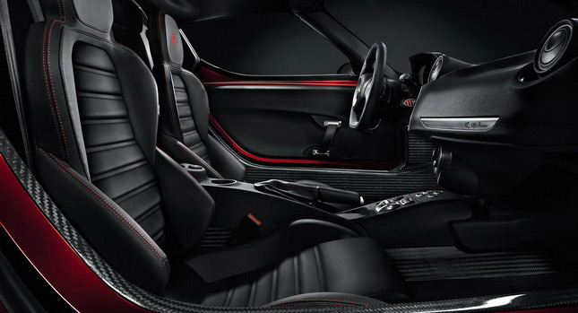 Alfa Romeo 4C Gets 236HP, First Image of the Interior Revealed