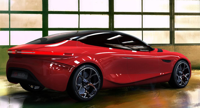  New Photos of Alfa Romeo Gloria Sports Saloon Concept