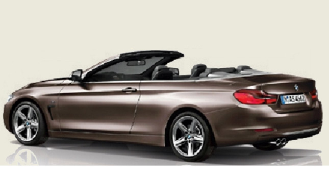  Busted: BMW 4-Series Convertible is a Magazine Rendering
