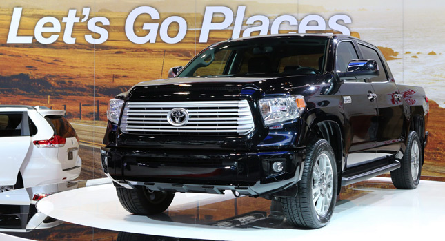  Redesigned Toyota 2014 Tundra Pickup Truck Wants To Be A Ford F-150 when it Grows Up