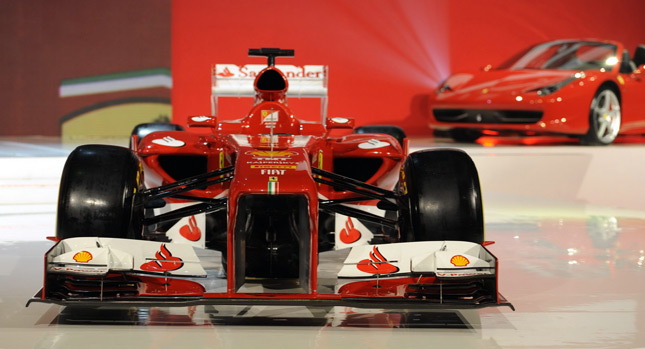  Ferrari’s New F138 2013 Formula 1 Car is Evolutionary Rather Than Revolutionary