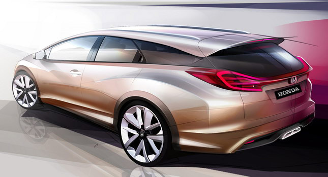  Honda to Debut New Civic Wagon Concept and Updated NSX at Geneva Auto Show