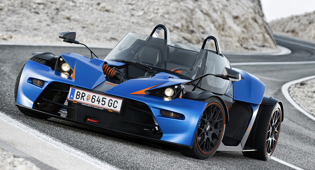  New 2013 KTM X-BOW GT Puts on a Pair of Shades but Doesn’t Look Cool