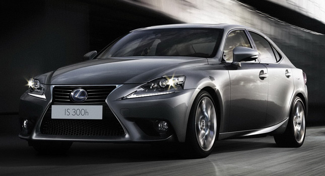  New Lexus IS 300h Hybrid and Refinished LF-CC Concept Heading to Geneva
