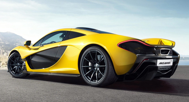  McLaren Crunches the Numbers on P1: 350km/h or 218mph Limited Top Speed