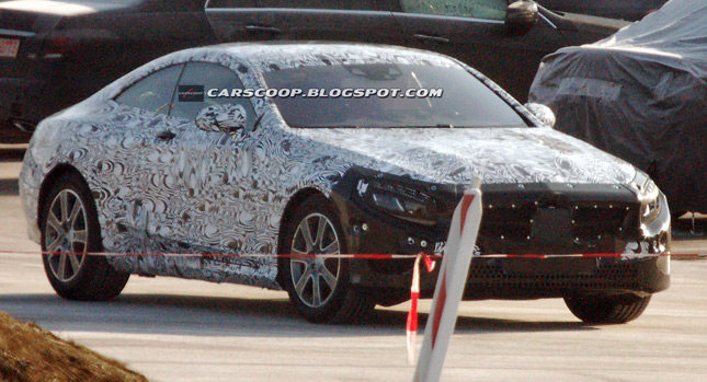  First Spy Shots of New Mercedes-Benz S-Class Coupe that Replaces the CL