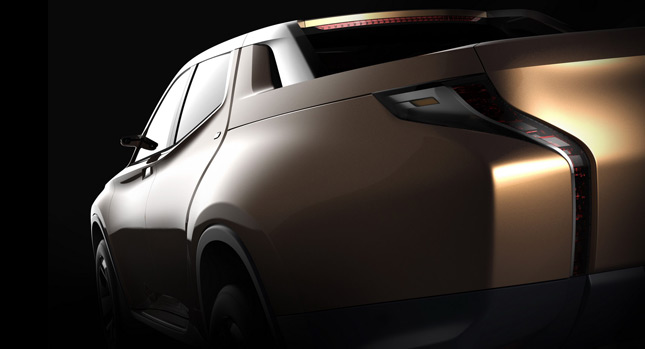  Mitsubishi to Debut GR-HEV Hybrid Pickup Truck and CA-MiEV Concepts in Geneva