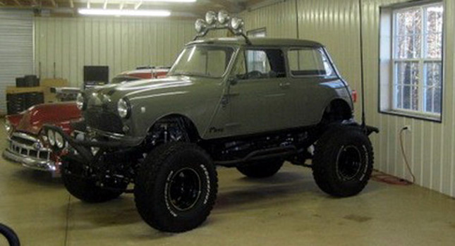 Monster 1965 MINI Cooper with 5.7-liter V8 Sure Contradicts Itself…