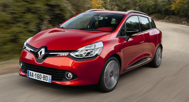  New Renault Clio Estate Proves that Wagons Don't Have to Look Boring