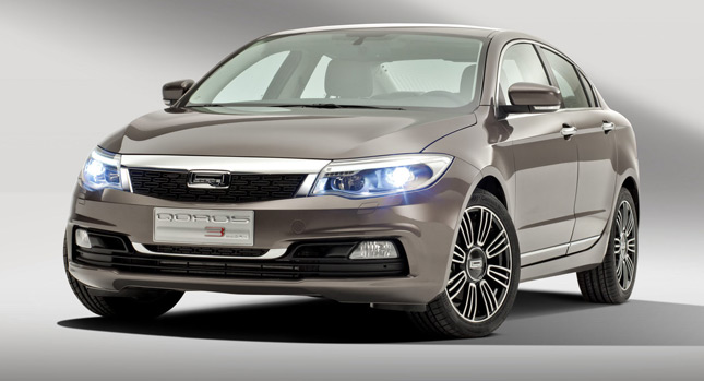  Qoros Details New 3 Production Sedan and Cross Hybrid and Estate Concepts
