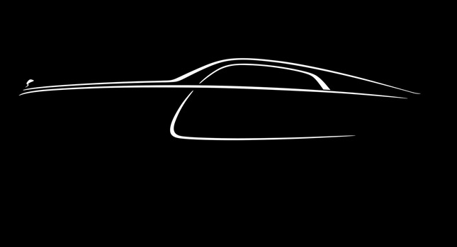  Rolls-Royce Drops One Last Teaser of the Wraith to Tell us that it's a Fastback