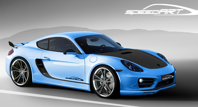  Porsche Cayman Ready for its SpeedART Treatment