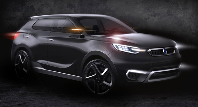  SsangYong Previews New Concept SIV-1 Crossover Ahead of the Geneva Auto Salon