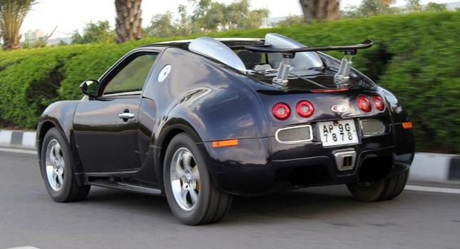 Aww, Ain't that Cute? Mini-Me Bugatti Veyron Clone Built on a Suzuki