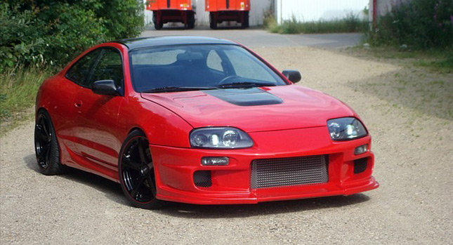  18-Year Old Builds a Toyota Supra Replica from a Celica Coupe