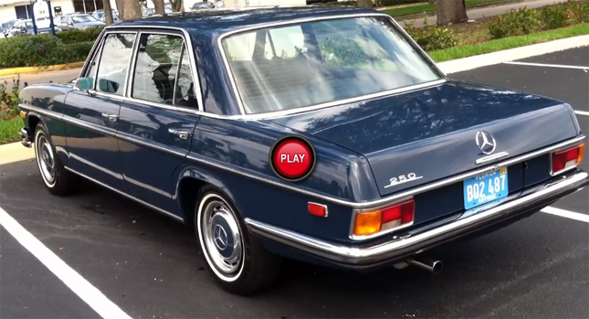  Check Out This All-Original 1971 Mercedes-Benz 250 with 35,000 Miles