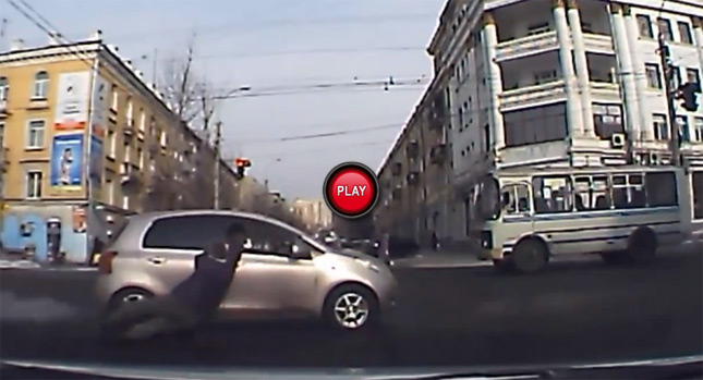  Trolling Road Users the Russian Way