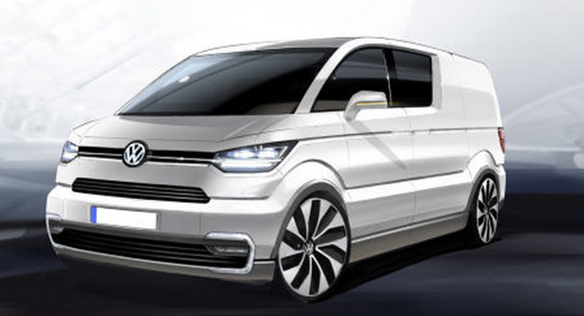  New Volkswagen e-Co-Motion Concept Hints at a Smaller Transporter Model