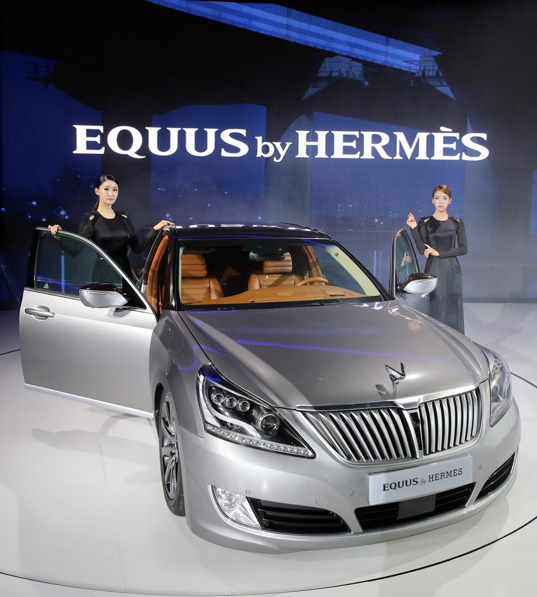 Hyundai Gets Glitzy with Equus Stretch Limo Designed by Hermes [w/Video ...