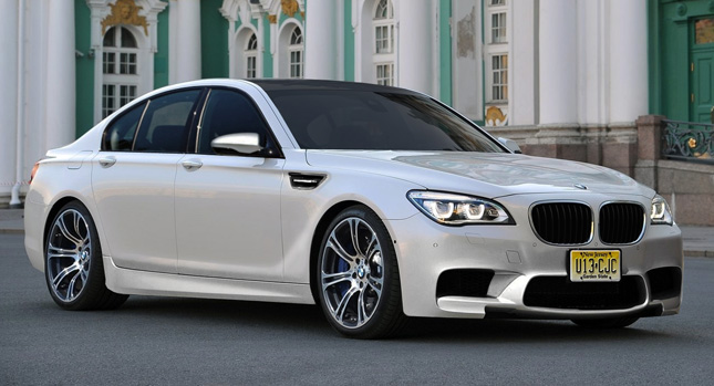  BMW M7 Sports Saloon Speculatively Rendered