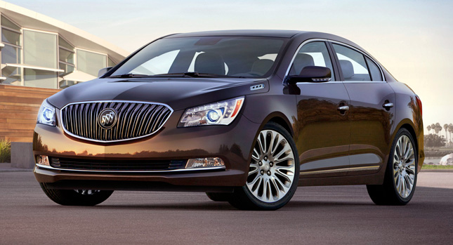  2014 Buick LaCrosse Features Mild Cosmetic Revisions and New Tech Goodies