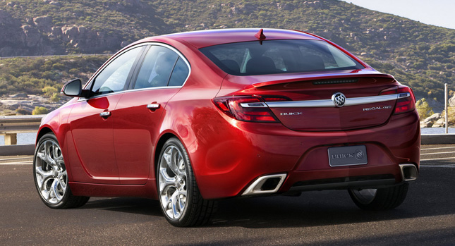  Buick Shows Facelifted 2014 Regal, GS Drops from 270HP to 259HP