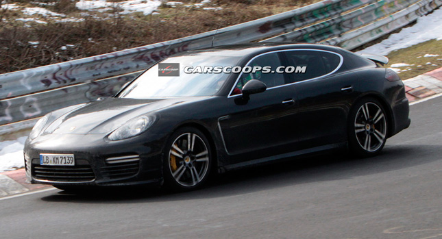  Scoop: Virtually Undisguised 2014 Porsche Panamera Nabbed at the 'Ring