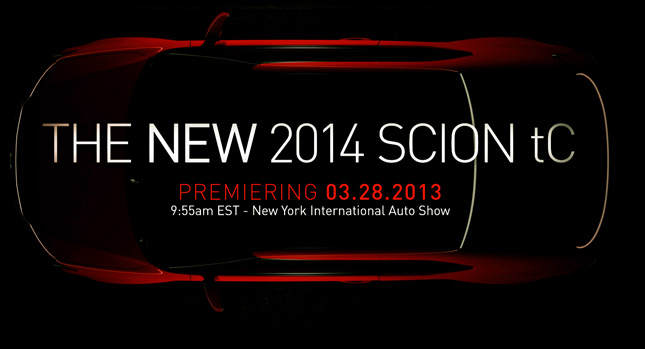  New 2014 Scion tC Coupe Confirmed for the New York Auto Show