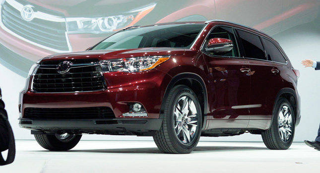  Toyota Officially Unwraps All-New 2014 Highlander Crossover with Up to 8-Seats